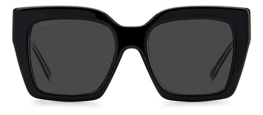 Women Jimmy Choo Sunglasses: ELENI/G/S - Black Grey - SpecSMART Eye Clinic (Front View)